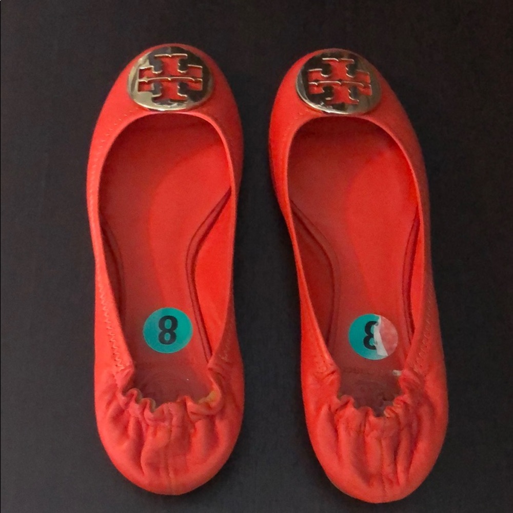 Orange hardly worn Tory Burch